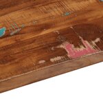 vidaXL Dessus de table 90x30x3 8 cm rectangulaire bois massif récupéré