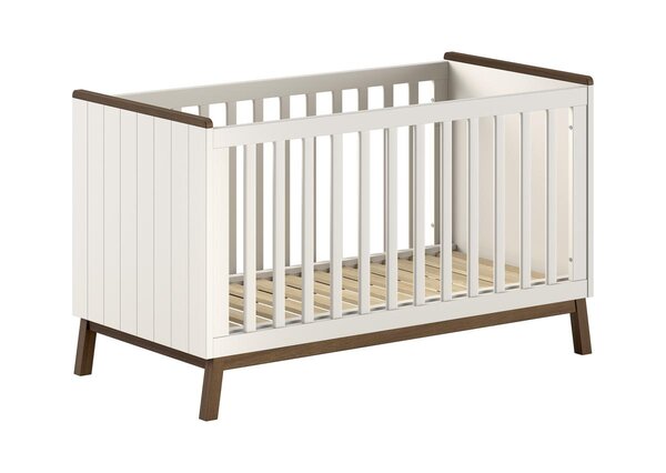Lit Bébé/Junior sezane 70x140 clay/noix