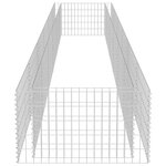 vidaXL Salon de jardin palette 2 Pièces Bois de pin imprégné de gris