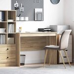 vidaXL Bureau Chêne sonoma 100 x 50 x 76 cm Bois d'ingénierie