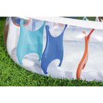 Bestway Piscine familiale elliptique 229x152x51 cm 542 L