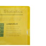 Sachet De 10 Pochettes Coin Pvc Lisse Haute Résistance 13/100e - A4 - Jaune - X 10 - Exacompta