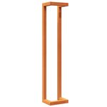 vidaXL Porte-serviette marron cire 23x18x110 cm bois de pin massif