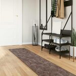 vidaXL Coureur de Tapis MARSA Gris 50 x 250 cm Polyester et PVC
