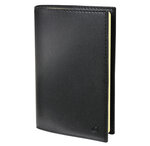 Agenda Ministre Prestige + Répert. Soho noir ebene 16 x 24 cm QUOVADIS