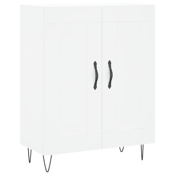 vidaXL Buffet blanc 69 5x34x90 cm bois d'ingénierie