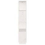 vidaXL Bibliothèque/Séparateur de pièce Blanc 51x25x132 cm Pin massif