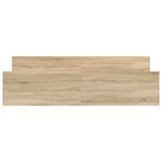 vidaXL Cadre de lit sans matelas chêne sonoma 160x200 cm