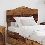 vidaXL Tête de lit Bois Ancien 100 cm Bois d'ingénierie