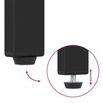 vidaXL Table de chevet chêne artisanal 41x31x80 cm bois d'ingénierie