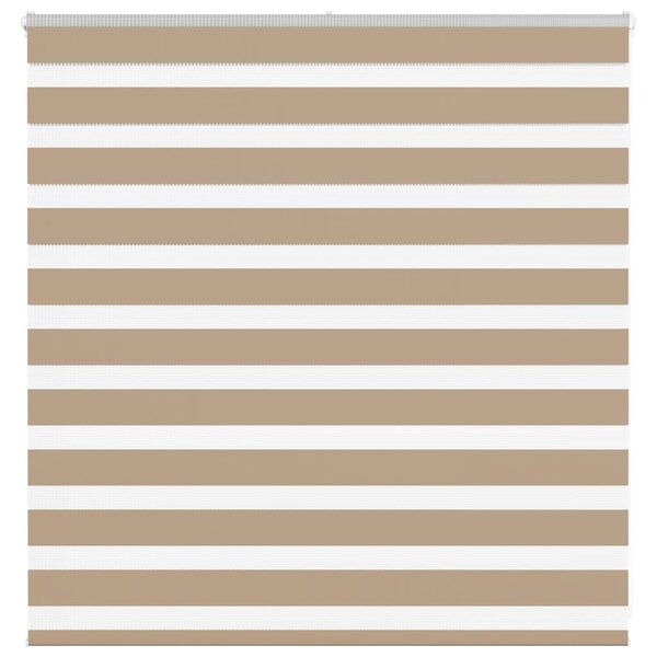 vidaXL Store zèbre marron sable largeur du tissu 145 9 cm polyester