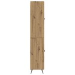 vidaXL Ensemble de Meubles 2 Pièces Chêne artisanal Bois d'ingénierie