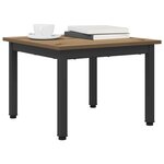 vidaXL Table basse Chêne artisan 50 x 50 x 36 cm Bois d'ingénierie