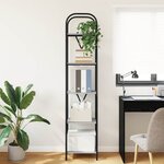 vidaXL Étagère Gris Sonoma 40 x 30 x 183 cm Bois d'ingénierie