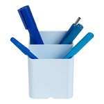Pot À Crayons Pen-cube Aquarel - Bleu Pastel - X 10 - Exacompta