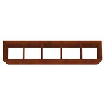 vidaXL Lit surélevé de jardin 200x40x80 cm acier corten