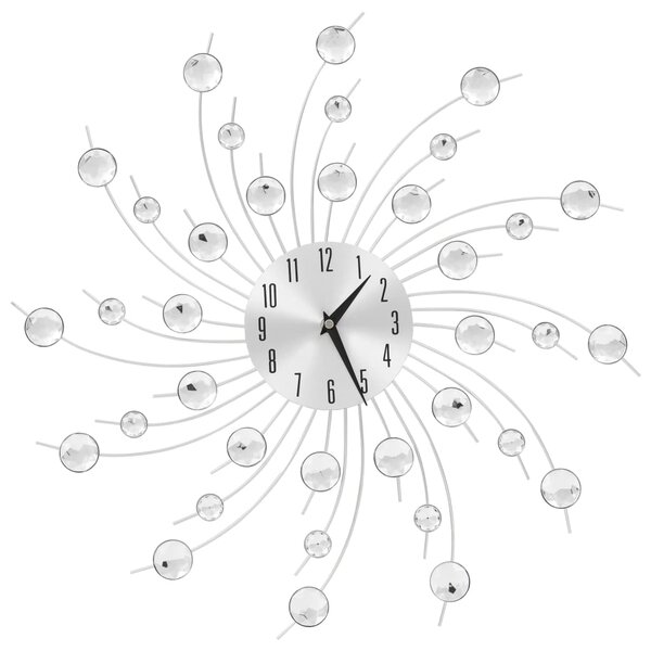 vidaXL Horloge murale avec mouvement à quartz Design moderne 50 cm
