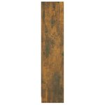 vidaXL Bibliothèque Chêne fumé 60x24x109 cm Bois d'ingénierie