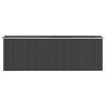 vidaXL Abri de jardin Anthracite 192x606x223 cm Acier galvanisé