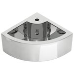 vidaXL Lavabo avec trop-plein 45x32x12 5 cm Céramique Argenté