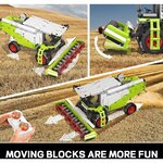 Mould King 17014 - Ensemble de construction de moissonneuse-batteuse KLAIRE LEXOR