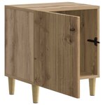 vidaXL Cabinet de chevet Chêne artisanal 43 x 34 5 x 50 cm