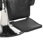 vidaXL Chaise de barbier Noir 72x68x98 cm Similicuir