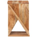vidaXL Table d'appoint 35x35x55 cm Bois massif d'acacia