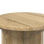 vidaXL Support de Plante 2 pièces Chêne Sonoma Ø29 5 x 40 cm