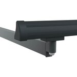 vidaXL Cadre de auvent manuel Réglable Anthracite 3 5 x 2 m Acier