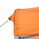 vidaXL Tente de fête 292 x 580 x 315 cm Orange Tissu Oxford