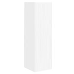 vidaXL Meuble TV mural Blanc 30 x 31 x 100 cm Bois d'ingénierie