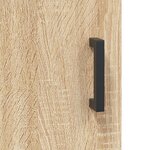 vidaXL Table basse chêne sonoma 90x50x40 cm bois d'ingénierie