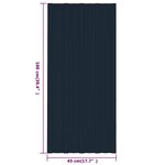 vidaXL Panneaux de toiture 12 Pièces Acier galvanisé Anthracite 100x45 cm