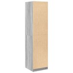 vidaXL Garde-robe gris sonoma 50x50x200 cm bois d'ingénierie