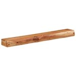 vidaXL Étagères murales 2 Pièces 100x17x8 cm bois massif d'acacia