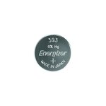 Blister de 1 Pile Oxyde d'Argent pour montres 393 SR48 1 55V ENERGIZER