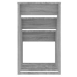 vidaXL Tables gigognes 3 Pièces Sonoma gris Bois d'ingénierie