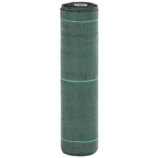 vidaXL Membrane anti-mauvaises herbes vert 0 5x150 m PP