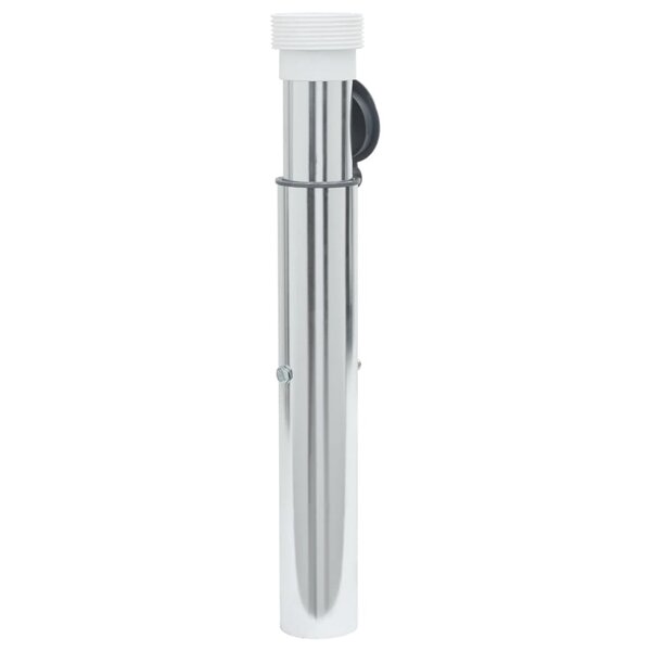 vidaXL Base de parasol enterrée pour mât 40-50 mm argenté aluminium