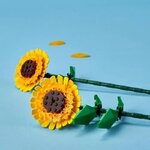 LEGO Botanicals - Set de Construction Tournesols - 40524 - Créez votre propre Décoration Florale