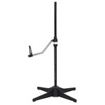 vidaXL Mannequin de robe ajustable pour femme Crème L Taille 44-50