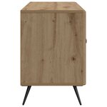 vidaXL Meuble TV 99 x 34 5 x 50 cm Chêne artisanal Bois d'ingénierie