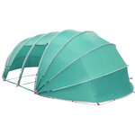 vidaXL Dôme de tente de piscine Vert 640 x 432 x 205 cm