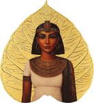 Pièce de monnaie en Argent 1 Dollar g 31.1 (1 oz) Millésime 2025 Leaves Of The Nile CLEOPATRA