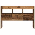 vidaXL Buffet vieux bois 105x30x70 cm bois d'ingénierie