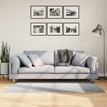 vidaXL Tapis IZA poils courts style scandinave gris 80x150 cm