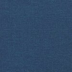 vidaXL Coussin de Dos Bleu 60 x 19 x 50 cm tissu