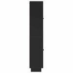 vidaXL Ensemble de Meubles 2 Pièces Noir 66 x 34 5 x 90 cm