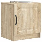 vidaXL Cabinet de chevet 2 Pièces Chêne Sonoma 43 x 34 5 x 47 cm